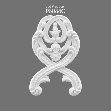 P8088C Prices of ornaments and wall decorations in polyurethane