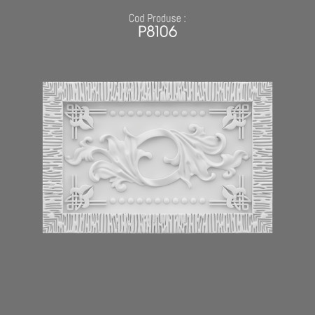 P8106 Production of ornaments and wall accessories from polyurethane with decorative models