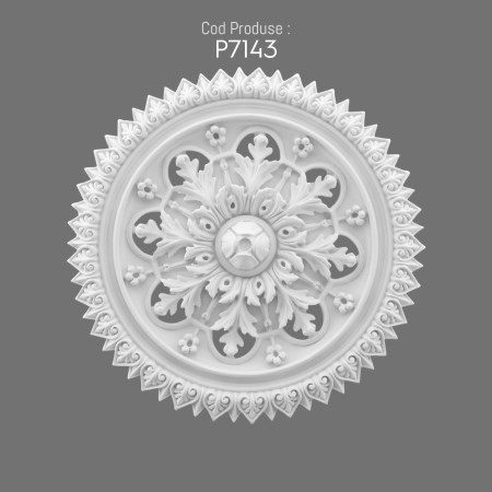 P7143 Types of polyurethane wall rosettes