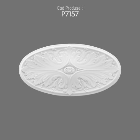 P7157 Types of polyurethane wall rosette with decorative pattern. Polyurethane decoration products