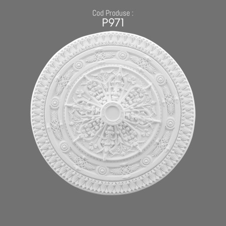 P971 Polyurethane wall rosette model