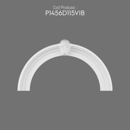 P1456D115VIB Decoruri ornamentale exterioare poliuretan arcade semirotunde.