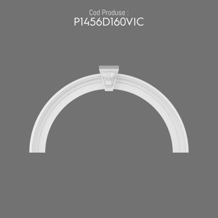 P1456D160VIC Decoruri ornamentale exterioare poliuretan arcade semirotunde.