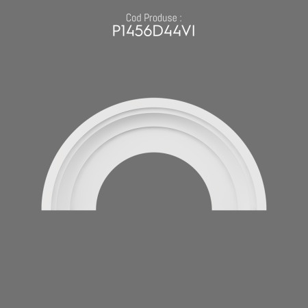 P1456D44VI Perete modelat poliuretan arcada semirotunda
