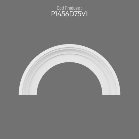 P1456D75VI Modele arcada semirotunda din poliuretan prefabricat