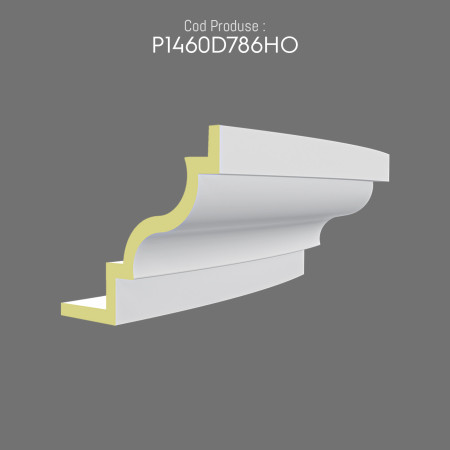 P1460D786HO Decorațiune pentru placare de fațadă din poliuretan prefabricată. Marginea ferestrei decorative din poliuretan. Modele si tipuri de stalpi.