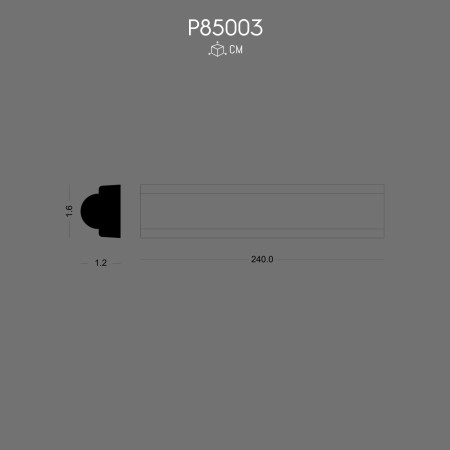 P85003 Polyurethane arm models for decorating living rooms.