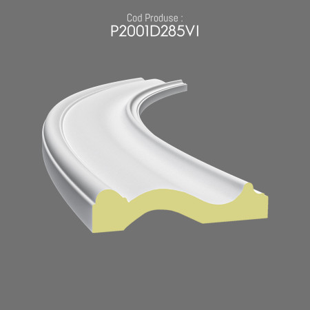 P2001D285VI Fabricație Prefabricat poliuretan decorativ arcada semirotunda  