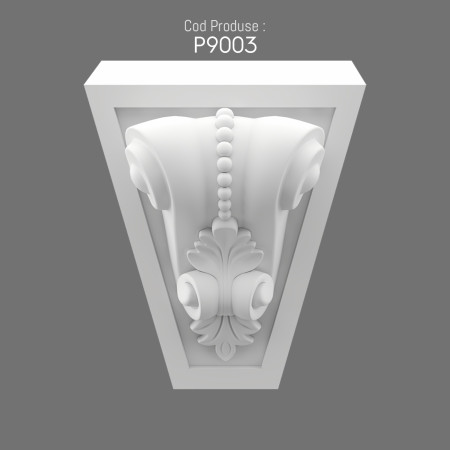 P9003 Placarea fațadei din  poliuretan 