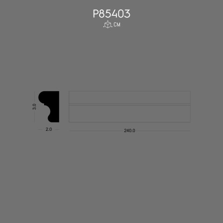 P85403 Polyurethane arm models for decorating living rooms.