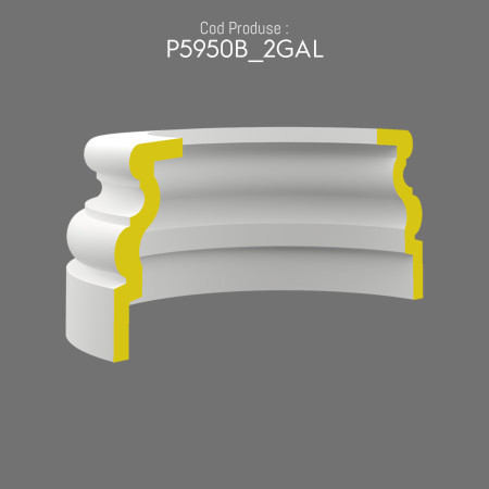 P5950B Capitel coloana din spuma rigida poliuretanica 