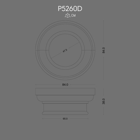 P5260D Coloana spuma rigida poliuretanica