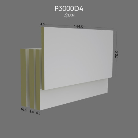 P3000D4 Modele de panouri decorative din poliuretan