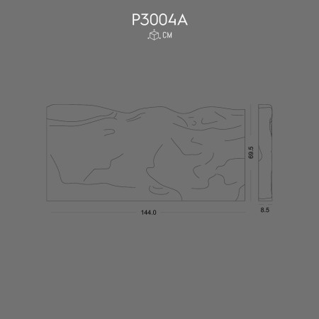 P3004A Poliuretan suprafata plana spuma rigida .