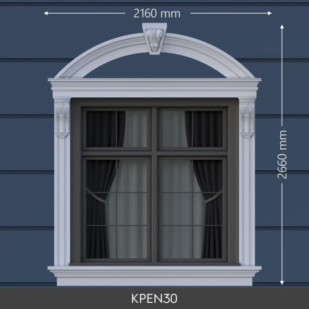 KPEN30 Cele mai frumoase alternative de rame din sticlă poliuretanică pentru clădiri de lux