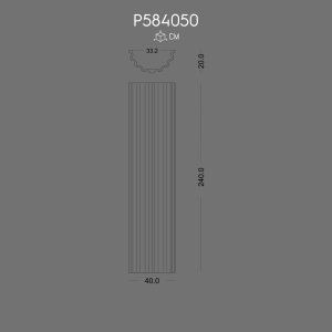 P584050 Fabricarea coloanelor decorative