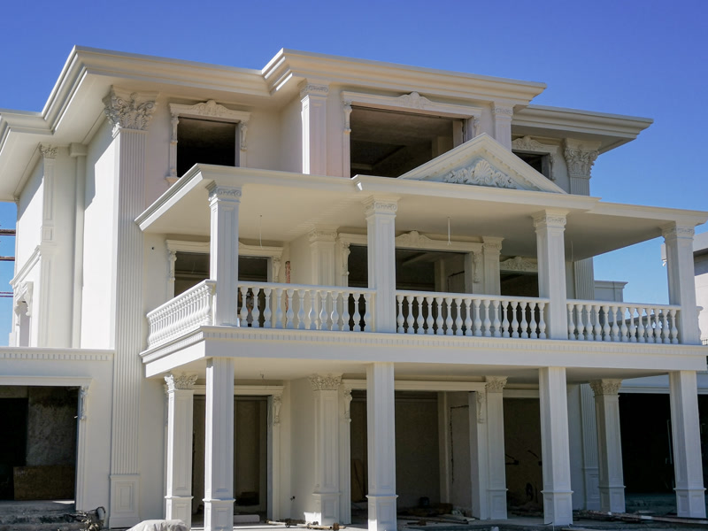 Idee nouă de design exterior al vilei