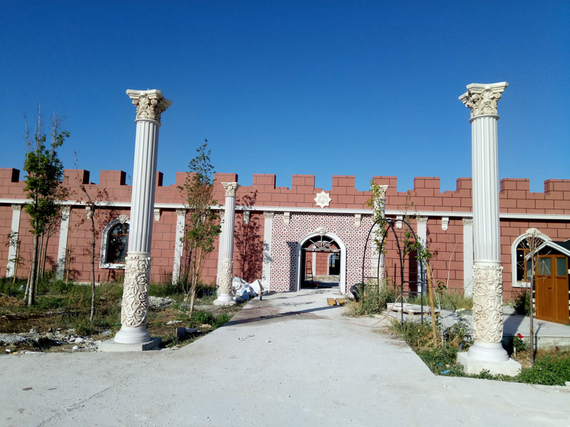 exterior castle decoration polyurethane