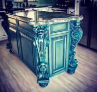 Table decoration polyurethane strut model