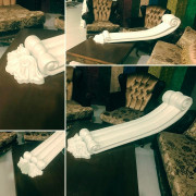 A buttress is an element used in decoration and is often used to provide structural support, create a visual accent, or add an aesthetic detail.