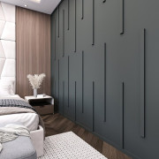 Wall lath design models I'll give you an idea of how to decorate it in a modern or classic way.