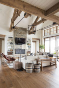 Highlights of Creating a Rustic Living Room Style
