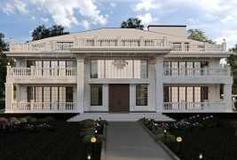 Baroque Architectural Villa Exterior Jamb Decorations Masterpieces with a Unique Aesthetic and Historical Texture