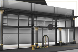 Highlight Your Bridal Shop with Elegant and Impressive Bridal Exterior Designs Wedding dress store decoration Bridal shop window design Retail store arrangement Customer experience and satisfaction Wedding dress brand image Fashion and wedding dress trends