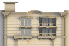 Classic Antique Colonnaded Villa Facade Decoration Unique Meeting of Historical Atmosphere and Prestige This decoration style begins with the addition of classical antique columns to the facade of the villa. Columns designed with inspiration from ancient