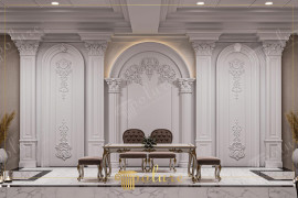 Eleganța nemuritoare a interiorului clasic, perla eleganței atemporale clasic interior fațadă eleganță nemuritoare eleganță detalii estetică mobilier eleganță confort modele originale țesături bogate decorațiuni de tavan prelucrare din lemn accesorii la comandă tonuri calde tonuri pastelate pace