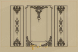 Classically Designed Wall Fencing Projects with Polure Reflect the Elegance and Elegance of Time on Your Walls