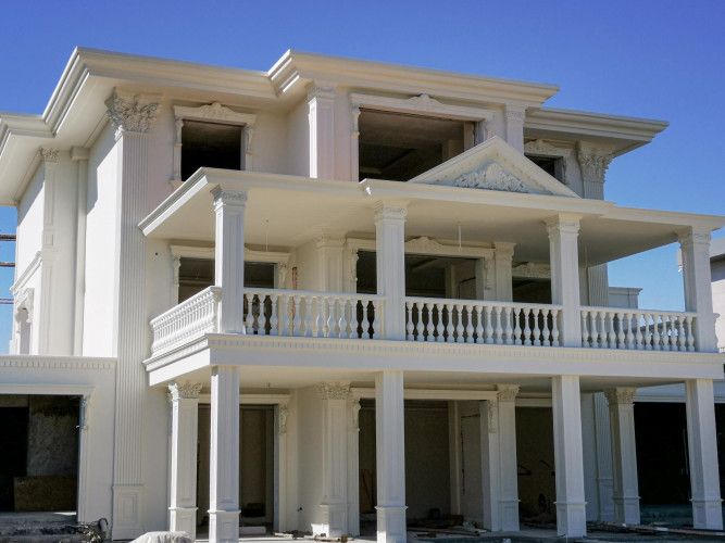 Villa exterior design new idea While designing the facade of the villa, the architects generally examine the external facade design examples of the villas.