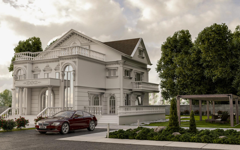 Modele exterioare vile Placarea exterioara tip spuma tare poliuretanica cunoscuta si sub denumirea de placare exterioara de decorare exterioara a vilelor din poliuretan prefabricat este o aplicatie decorativa care are o rezistenta foarte superioara Aceste panouri de placare care sunt din punct de vedere tehnic un amestec de poliol si izocianat au inceput sa fie utilizate in arhitectura lume in ultimii aniPot fi aplicate pe toate tipurile de materiale de constructiiAceste acoperiri decorative din poliuretan care devin din ce in ce mai des intalnite ca tip de acoperire sunt o aplicatie care poate realiza atat izolarea termica cat si fonica in acelasi timp Aspectul sau are o structura estetica foarte moderna si urbanaSuntem aici cu minunatele modele de exterior de vila pe care le-am realizat la o noua solicitareIn aceasta lucrare de proiectare clientul nostru este arhitecturaA venit la biroul nostru si ne-a impartasit toate detaliile dorit cu biroul nostru de arhitectura si a obtinut un design mai bun decat si-a imaginatCa birou Polure Architecture pregatim proiecte originale intarindu-va gandurile si ideile cu propriile noastre experiente