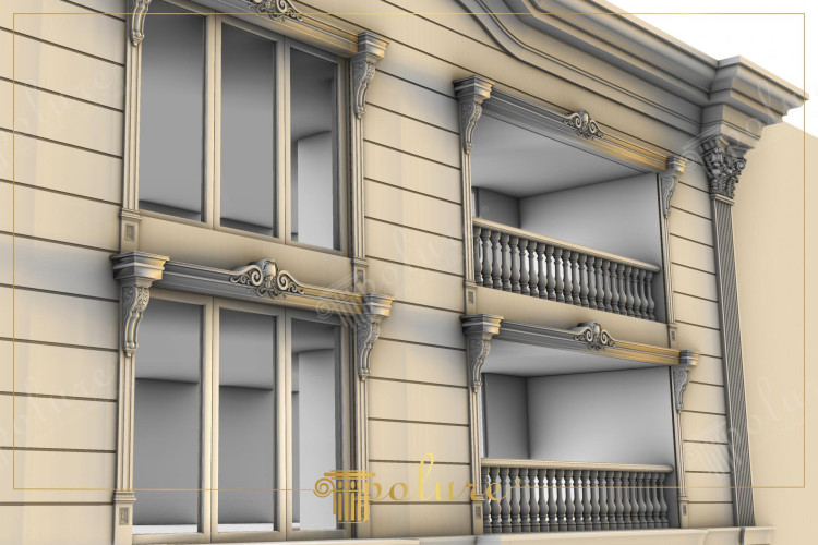 Timeless Elegans Classic Antique Colonnaded Villa Facade Decoration with Historical Atmosphere and Prestige Meeting Classic antique columned villa facade decoration is an excellent option for those who want to create a unique style and impressive atmosphere in villa decoration. This style starts with the addition of columns inspired by ancient times to the villa facade. contributes to the creation of the atmosphere