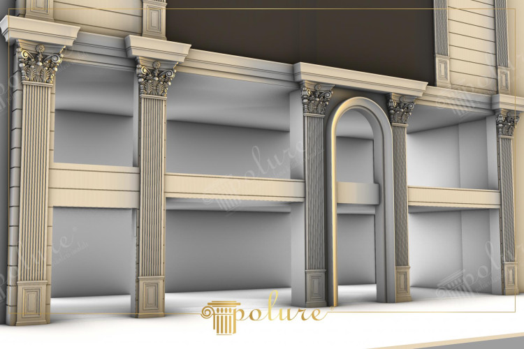 Classic Antique Column Store Facade Decoration A Unique Touch in Restaurant Decoration It is an impressive option that offers a unique touch in restaurant decoration. This type of decoration style adds an elegant atmosphere to the place and offers a historical atmosphere to the visitors. antique pillars are an important architectural element. These pillars have a strong and solid structure and reflect the aesthetic understanding of past civilizations. This type of decoration makes your restaurant different from other places and attracts the attention of visitors. The different styles and details of the columns define the style of your restaurant and impress your guests. Classic antique columnar storefront decoration also conveys a message of prestige and quality. This type of decoration underlines that the space is carefully thought through and the attention given to details. Your guests will understand that your restaurant is carefully designed and that you aim to offer a quality experience. It is important to choose a harmonious color and material when applying the decoration. Columns and other decorative elements are in harmony with the general design of the place, ensuring integrity. In this way, your visitors experience a sense of harmony in the space and are fully affected by the atmosphere. Also, the functionality of the decoration should be considered. Classical antique columned store facade decoration should not affect the usage areas and operation of your restaurant. Adopting this style together with a functional arrangement and a useful interior design will enable you to achieve the best result. As a result, the classical antique columned shop facade decoration is an impressive design that differentiates your restaurant from other places and offers a fascinating atmosphere. This style of decoration adds a historical touch and prestige to the place. Designing your restaurant with this style, which impresses your guests and offers an unforgettable experience, is an important step for a successful business. It is also important to work with a professional design team to apply this style correctly. To add an original touch to the exterior of your restaurant and create an unforgettable atmosphere, you can choose the classic antique columned storefront decoration.