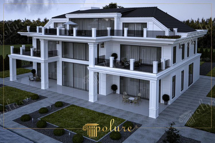 Stylish Villa Projects with Polure, the Pearl of Modern Aesthetics The modern villa projects implemented by Polure with their special designs bring together aesthetics and elegance. Each villa stands out as one of the pioneers of modern architectural understanding. The high-quality polyurethane materials used by Polure add a unique character to the villa projects. Innovative details attract attention The stylish villa projects realized with Polure are a special choice for those who adopt contemporary aesthetics.