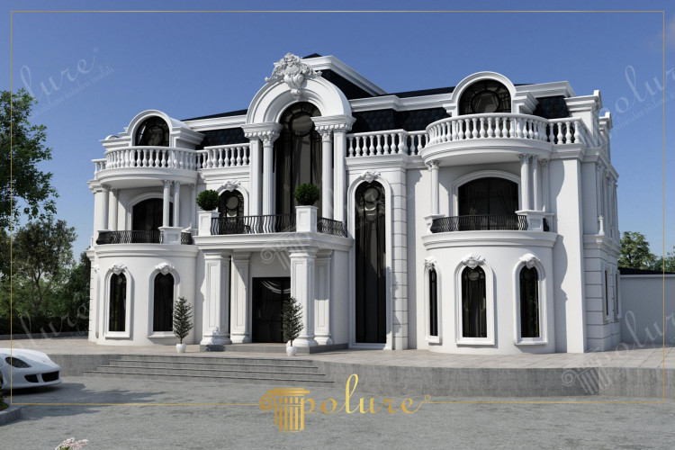 Perfect Villa Exterior Reflecting the Magic of Time This perfect villa exterior reflects timeless magic The depth brought by time combines with elegance and aesthetic details While the villa displays a perfect harmony in terms of architecture the meticulous craftsmanship and striking details on its exterior dazzle the eyes The color palette blends enchantingly with the tones of nature This flawless villa exterior brings the elegance of the past to the present while offering a charming atmosphere to your living space
