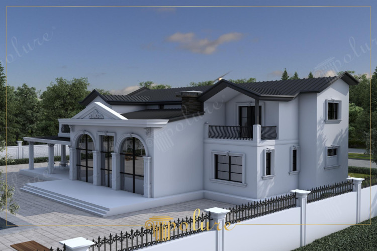 Elegance of Luxury Original Details on the Exterior of Classic Villa The headboard focuses on the original details of the exterior designs that add character to the luxury residences. aims to be a source of inspiration for those who are interested in buyer exterior designs.