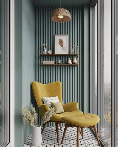 Slatted model with flat wall Slatted box models decorative polyurethane slats wall ceiling ideas