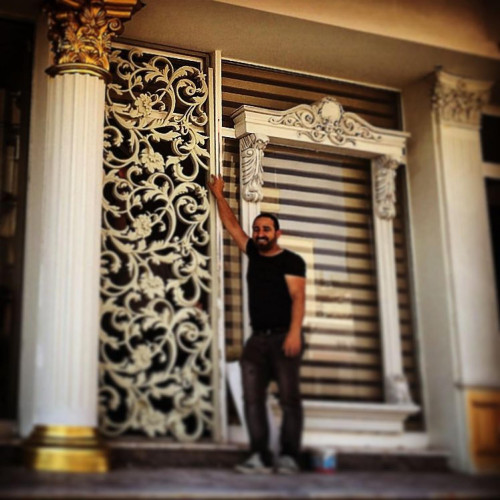 Polyurethane Exterior pole models Prefabricated polyurethane models for exteriors