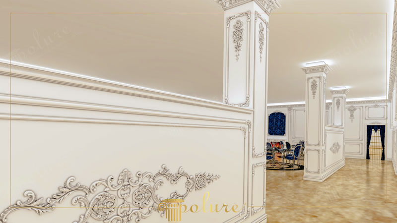 The Shining Touch of Classical Interior Art The Meeting Point of Aesthetics and Showiness