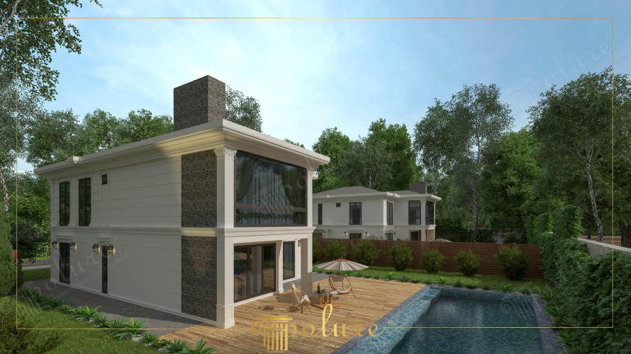 A Wonderful Place Where Luxury and Aesthetics Meet Exterior villas combine comfort and aesthetics in perfect harmony. Large glass surfaces, modern designs and carefully arranged gardens make these villas eye-catching. Exterior villas with luxurious details not only offer a comfortable living space, but also meet the expectations of those looking for elegance and originality. Exterior with every detail considered. villas offer a haven that suits your lifestyle