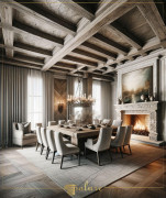 Rustic living room decoration polyurethane ceiling log models In rustic living room decoration, polyurethane ceiling log models offer a perfect way to add warmth and elegance to your space. These unique designs b