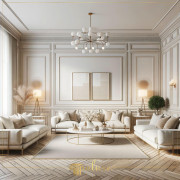 Wall molding decor ideas for minimalist living room decoration In today's fast pace of life, houses have become the shelter of peace and tranquility. Minimalist living room decoration is one of the most elegan