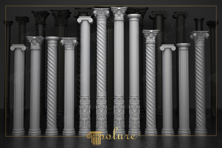 30 CM Diameter Polyurethane Column Models Column coating Types 30 cm diameter polyurethane column models stand out among the aesthetic and durable column covering types. These models add an elegant touch to spaces while also offering a long-lasting solution. The durability of the polyurethane material, ease of maintenance and various design options make it a preferred option in column coverings. Offered in modern and classic styles, these products are ideal for strengthening the character of the space and increasing the visual appeal. Discover the 30 cm diameter polyurethane column models to add a unique touch to your spaces with special designs for you.