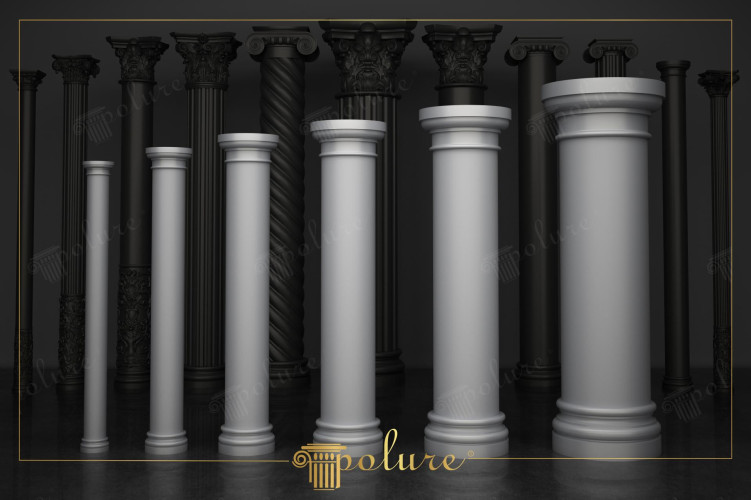 Polyurethane Doric Doric Capital Straight Doric cylindrical column models Polyurethane Column foot bottom pedestal model Polyurethane Doric columns bring an innovative breath to architectural decoration by blending the classical elegance of ancient Greek architecture with the durability of modern building materials. In this article, we will examine the features of plain Doric cylindrical column models and polyurethane column foot pedestals and their role in indoor and outdoor decorations. Features of Polyurethane Doric Capitals Thanks to its lightness and high strength, polyurethane It is a preferred material in architectural decoration. Doric capitals are produced with this material, preserving the historical and aesthetic appearance while offering durability and easy applicability in line with the requirements of modern buildings. Straight Doric Column Models Straight Doric columns are known for their simple and elegant designs. Produced using polyurethane material, these columns are both light and high durability. In this way, it provides safer structural support against natural disasters such as earthquakes. Polyurethane Column Foot Pedestals Column bases are an important structural element that supports the weight of the columns and transfers them to the ground. Pedestals made of polyurethane material adapt to all kinds of indoor and outdoor spaces by offering both a light and aesthetic appearance. Integration with Ancient Greek Architecture and Modern Design Polyurethane Doric columns offer historical and contemporary design approaches by integrating the classical elements of ancient Greek architecture with modern structures. This integration is especially ideal for the restoration of historical buildings or for designers who want to blend classical architectural elements with modern structures. Result Polyurethane Doric columns and foot pedestals It offers both an aesthetic and functional solution in architectural decoration. It adds an elegant touch to all kinds of interior and exterior spaces by reinterpreting the simple and impressive design of Ancient Greek architecture with modern materials. These columns, which combine durability, lightness and aesthetic appearance, are among the indispensable elements of modern architecture.
