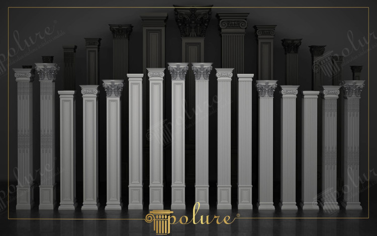 30 cm Polyurethane Plaster Columns Ionic Doric Corinthian Plaster Capitals Grooved and Panel Column Models 30 cm Polyurethane Plaster Columns Ion Doric and Corinthian Plaster Headings with Grooved and Panel Column Models Large-Scale Interpretation of Classical Elegance Classical architecture plays an important role in the design of both historical and modern structures with its elegant details and aesthetic principles. 30 cm diameter polyurethane plaster columns Ion Doric and Corinthian plaster headings with grooved and panel column models offer a perfect solution to bring these classical architectural elements to life in large-scale projects. In this article, we will examine the features, areas of use and advantages of these architectural elements in detail.